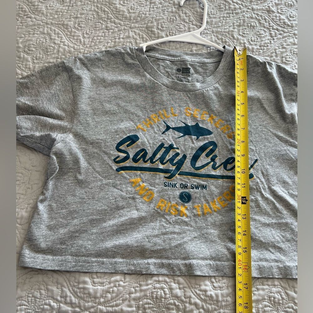 Salty Crew Short Sleeve Crop Top - Picture 6 of 7